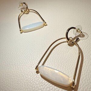 Kendra Scott Mother of Pearl Statement Earrings